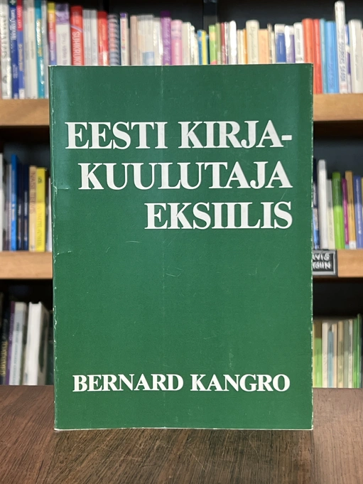 Eesti kirjakuulutaja eksiilis