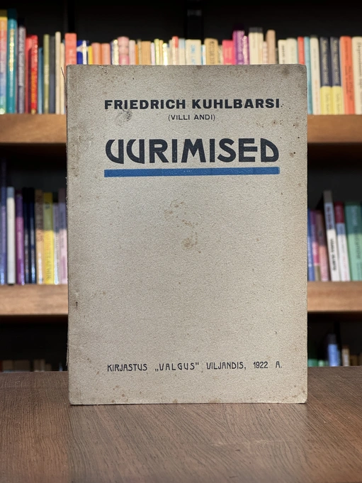 Friedrich Kuhlbarsi (Villi Andi) uurimised