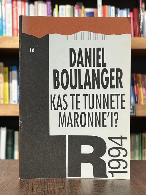 Kas te tunnete Maronne'i? 1994/16