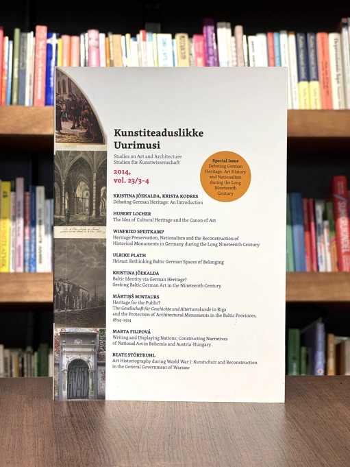 Kunstiteaduslikke uurimusi 2014, vol. 23 / 3-4