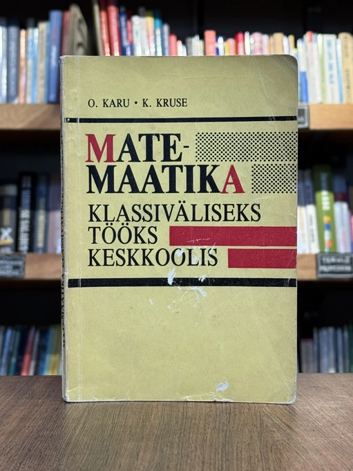 Matemaatika klassiväliseks tööks keskkoolis