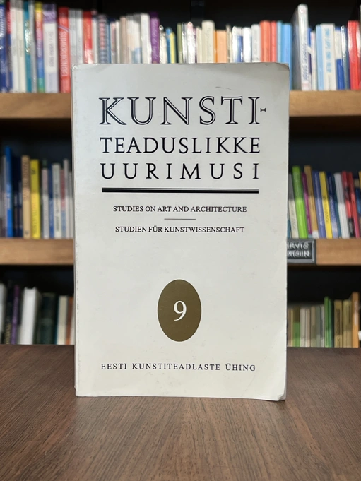 Kunstiteaduslikke uurimusi 9. osa