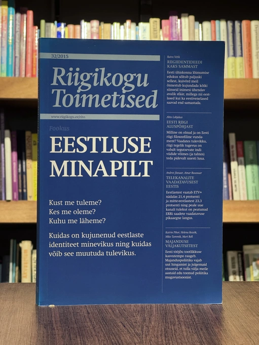 Riigikogu Toimetised 32/2015