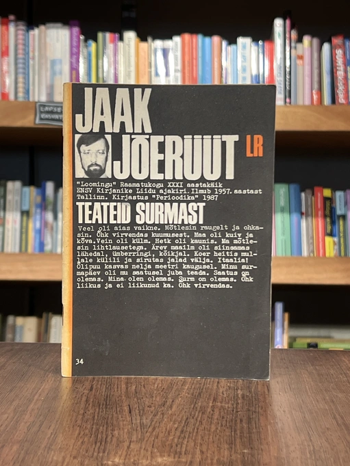 Teateid surmast 1987/34