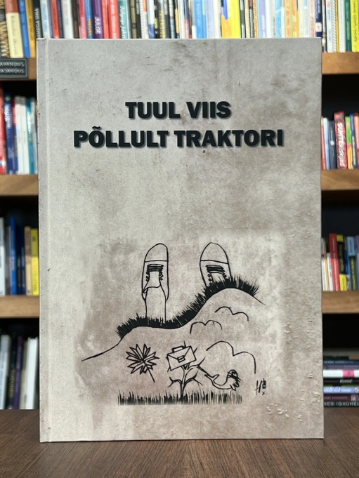 Tuul viis põllult traktori