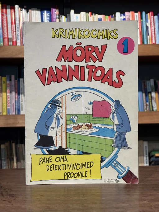 Mõrv vannitoas. Krimikoomiks